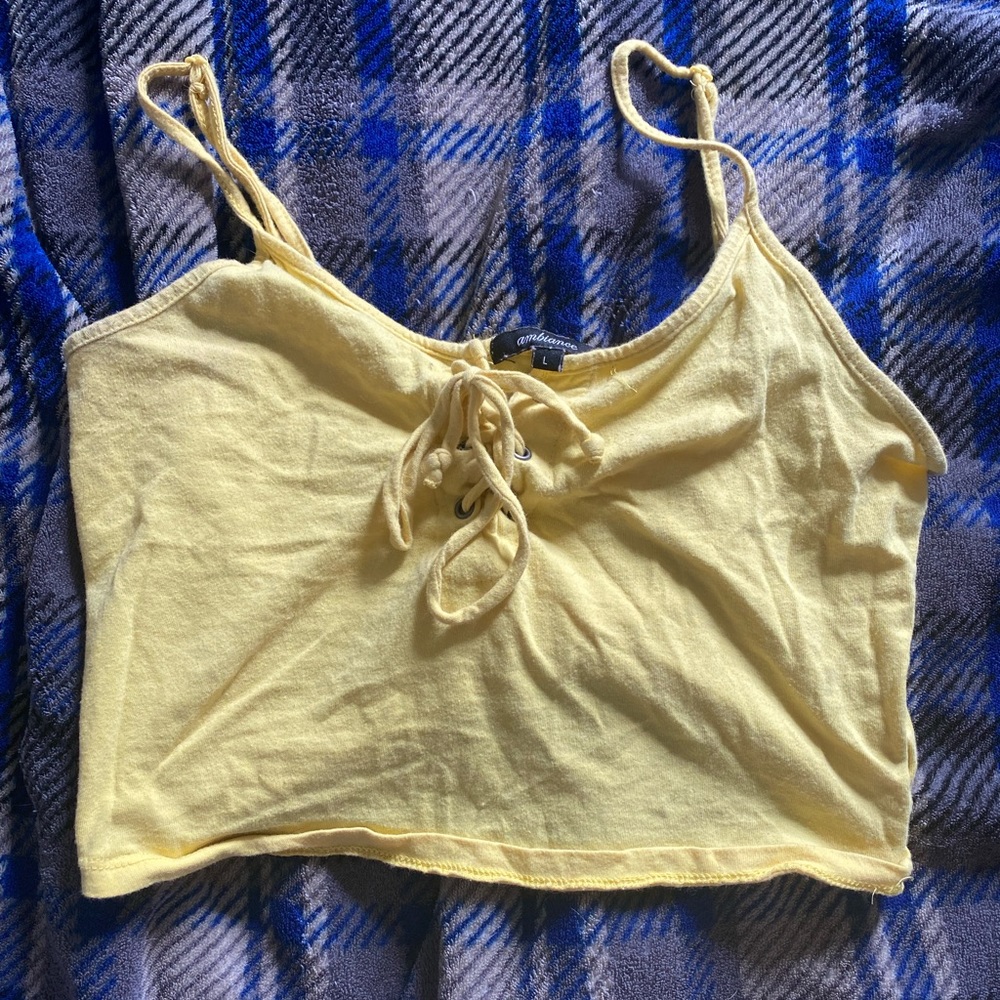 Ambiance crop tank top.